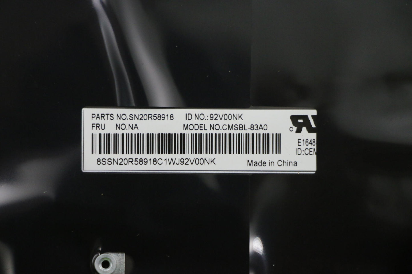 Lenovo Assembly C Cover Ww Ara Bk Chy - 02HL506