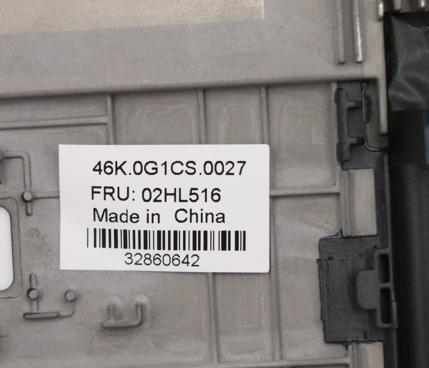 Lenovo Assembly C Cover Ww Fra Bk Chy - 02HL516
