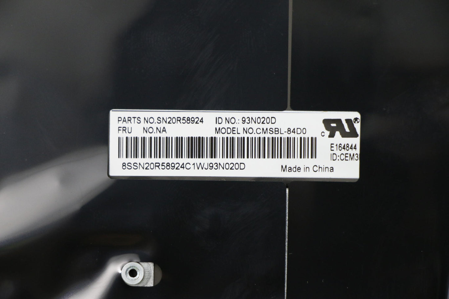 Lenovo Assembly C Cover Ww Ger Bk Chy - 02HL518