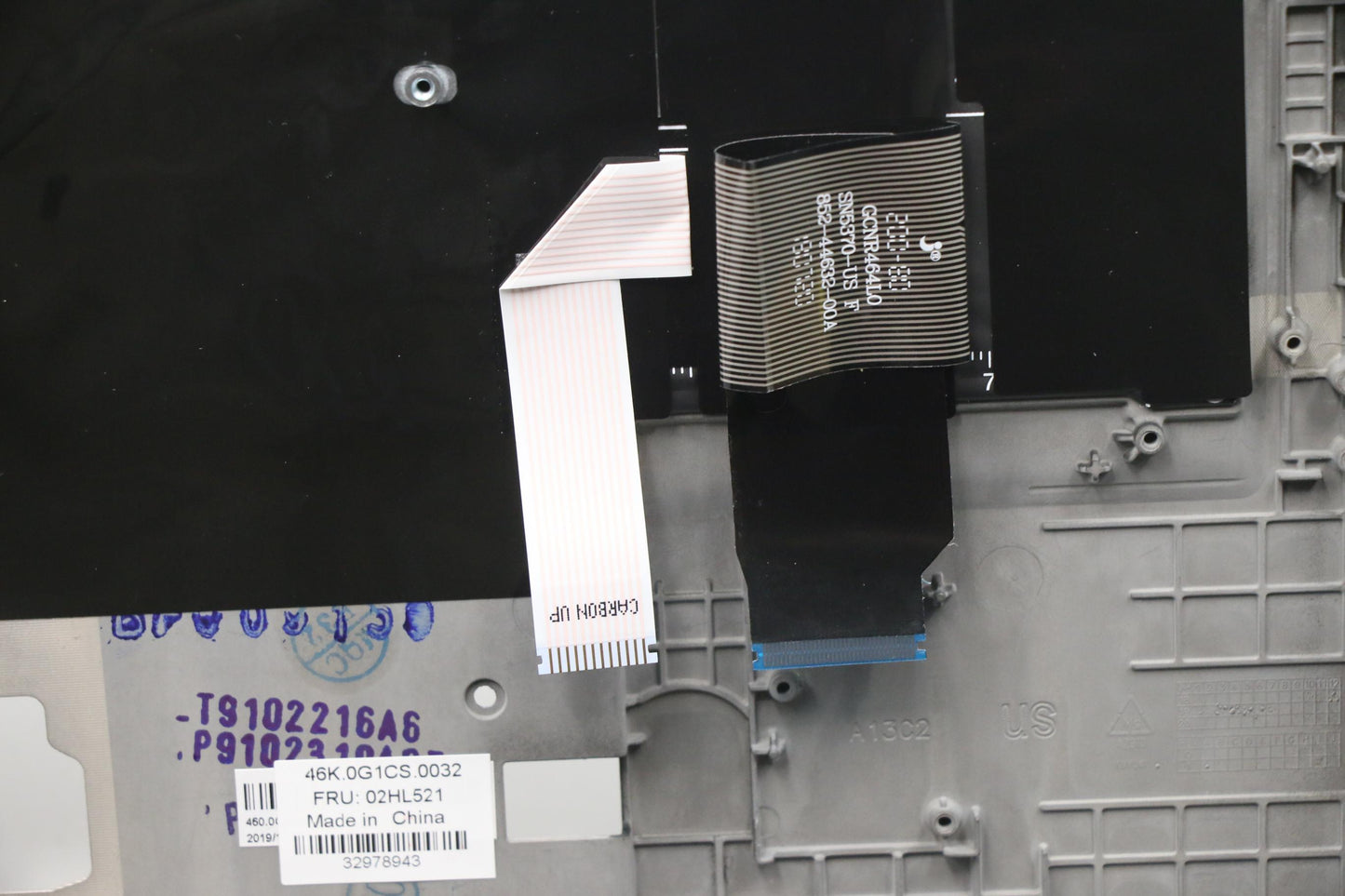 Lenovo Assembly C Cover Ww Gre Bk Ltn - 02HL521