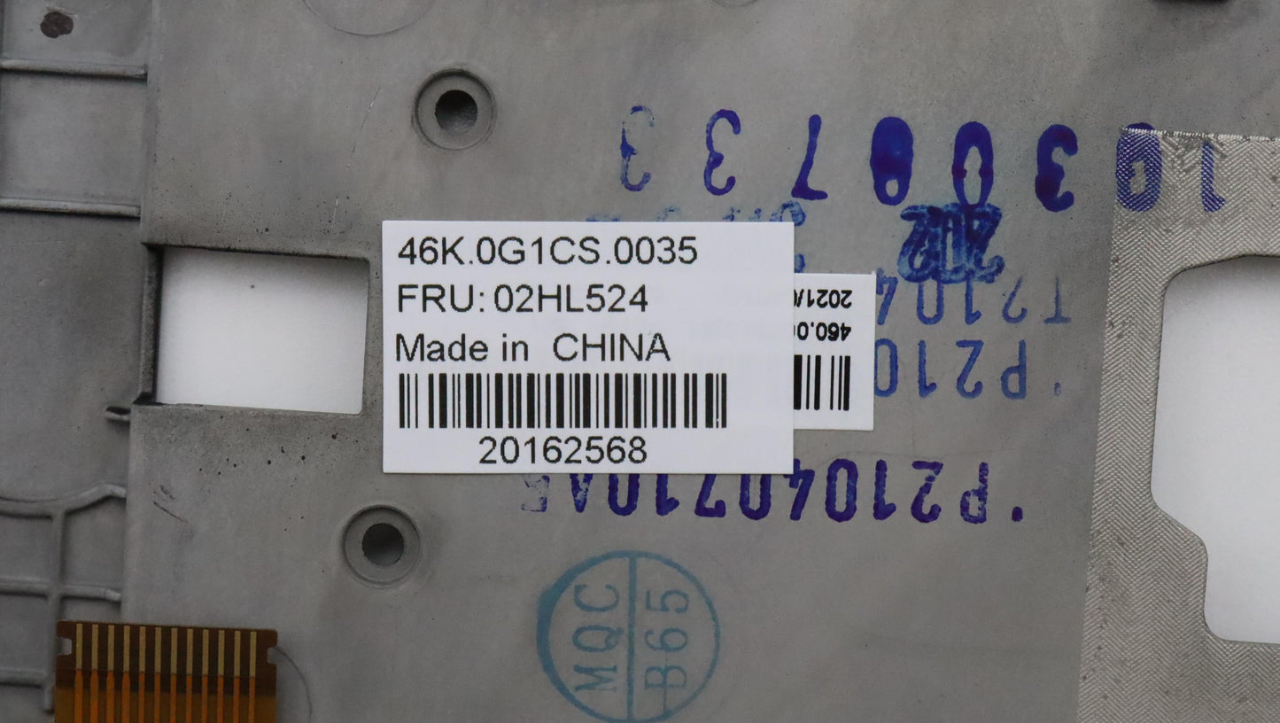 Lenovo Assembly C Cover Ww Hbw Bk Chy - 02HL524