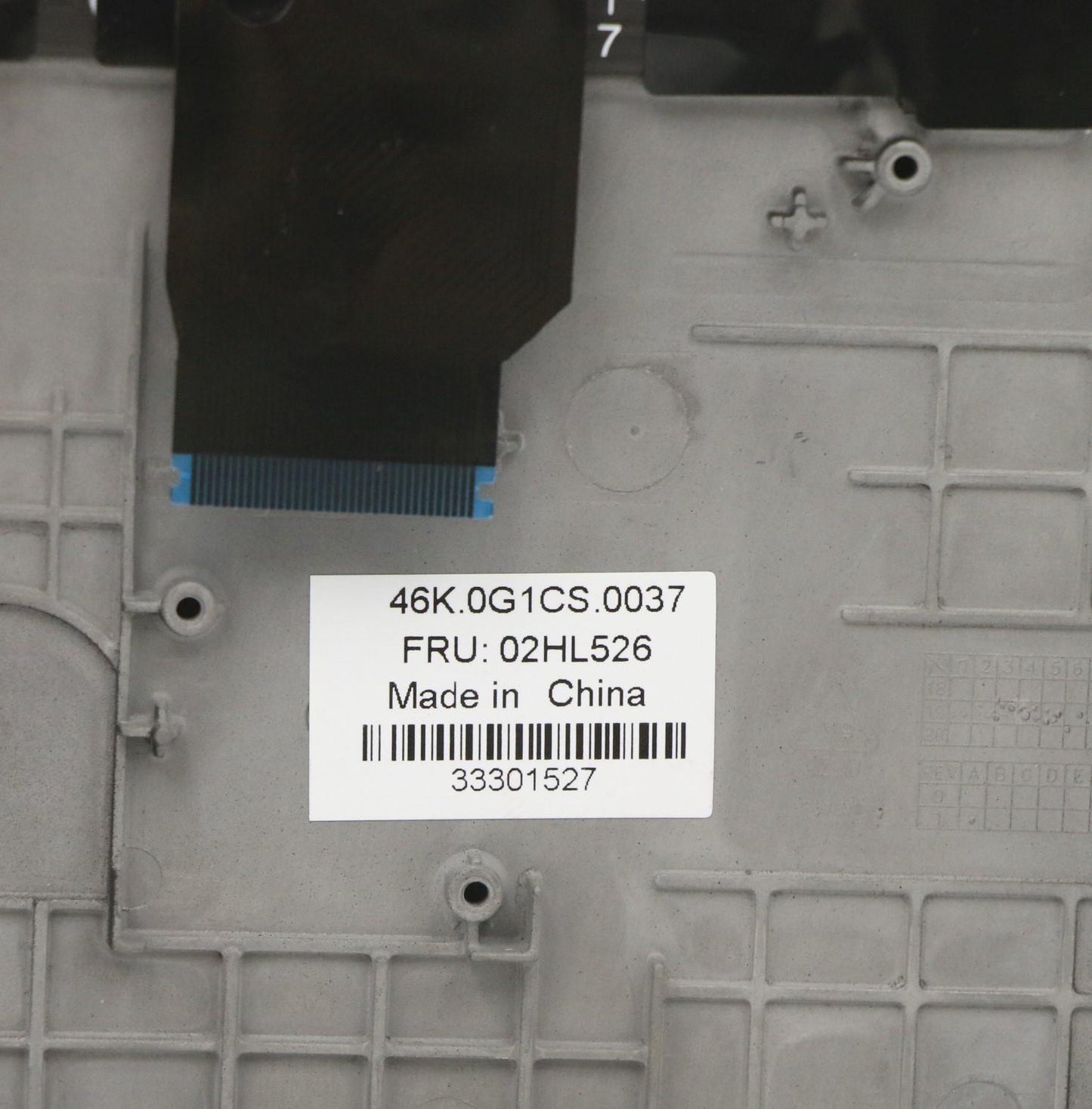Lenovo Assembly C Cover Ww Ita Bk Chy - 02HL526