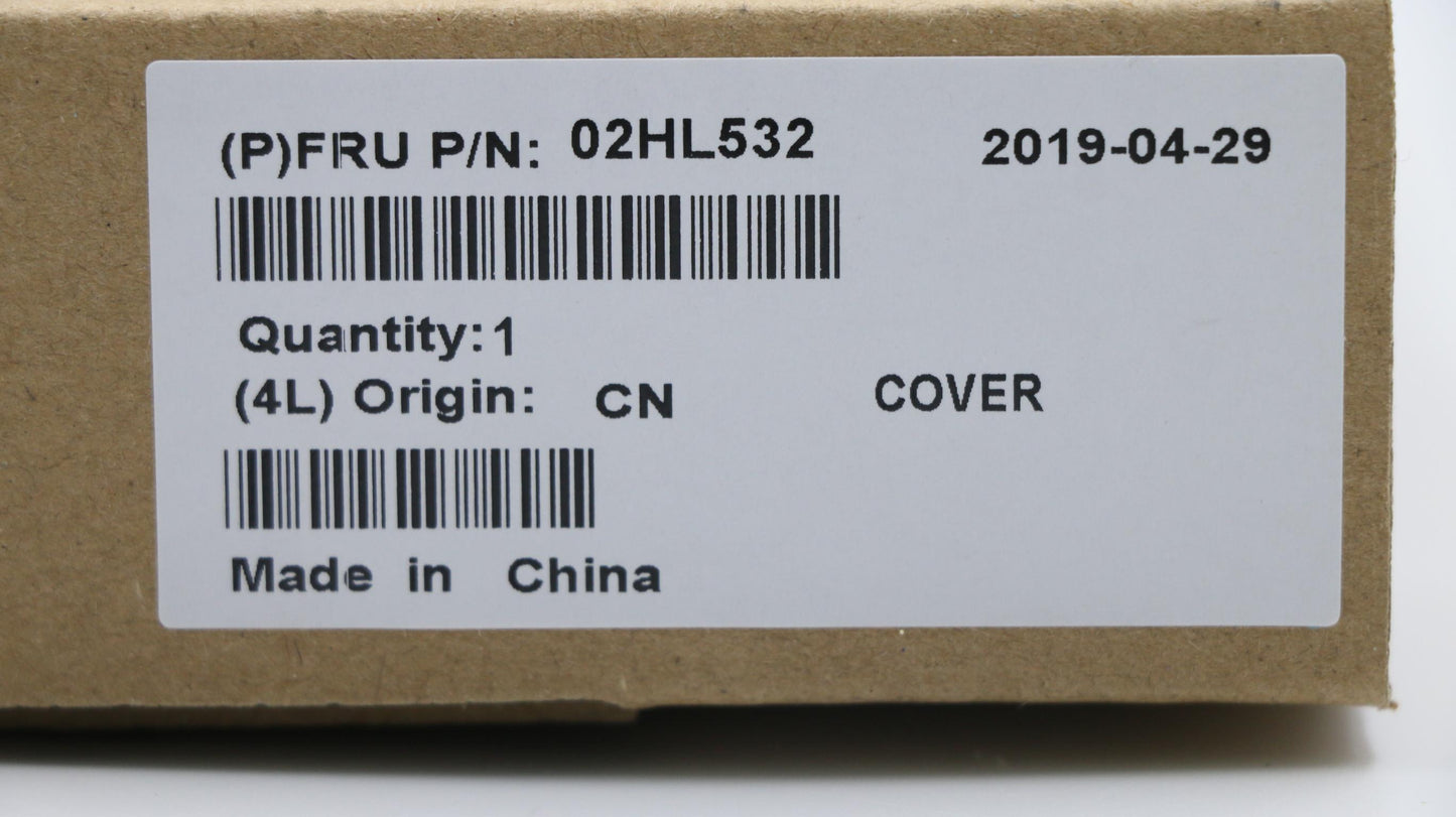 Lenovo Assembly C Cover Ww Rus Bk Chy - 02HL532