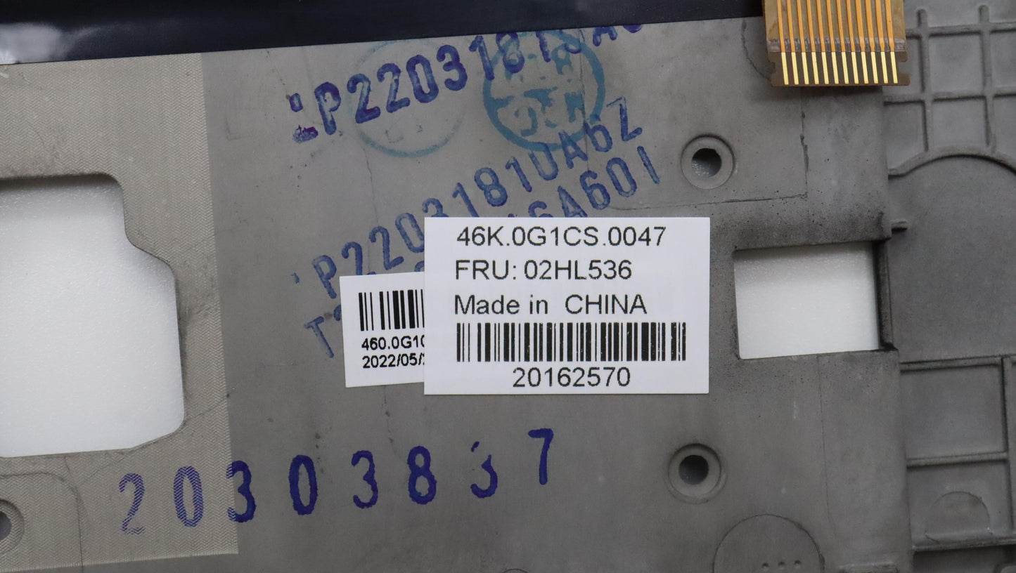 Lenovo Assembly C Cover Ww Swe/Fin Bk - 02HL536