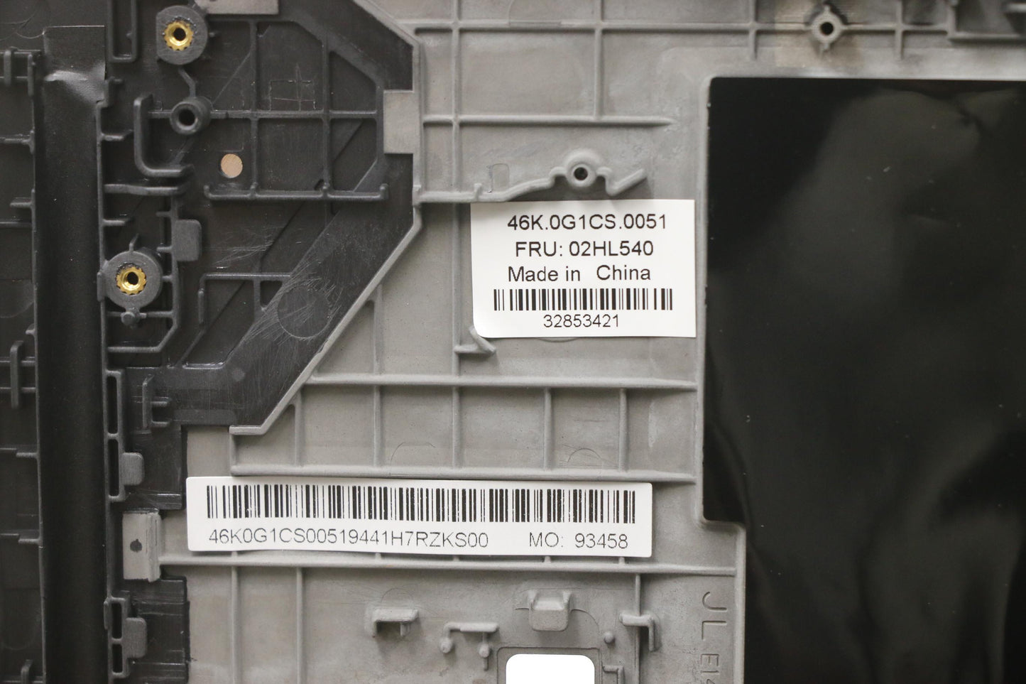 Lenovo Assembly C Cover Ww Tur Bk Chy - 02HL540