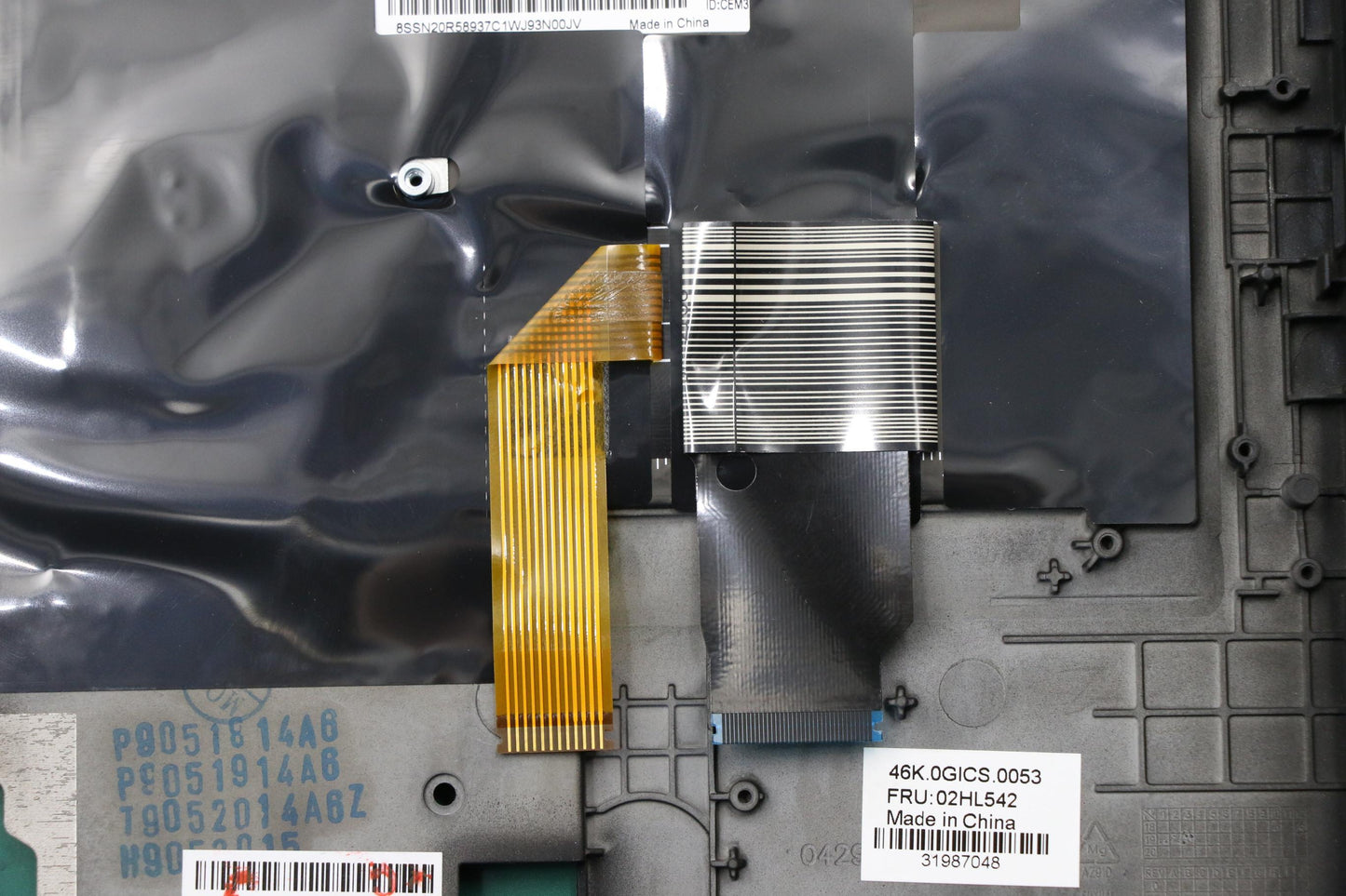 Lenovo Assembly C Cover Ww Uke Bk Chy - 02HL542