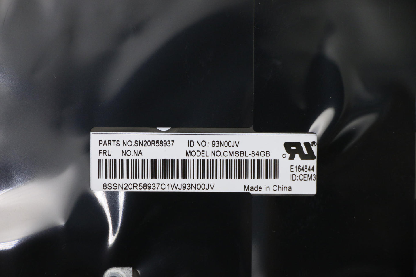 Lenovo Assembly C Cover Ww Uke Bk Chy - 02HL542