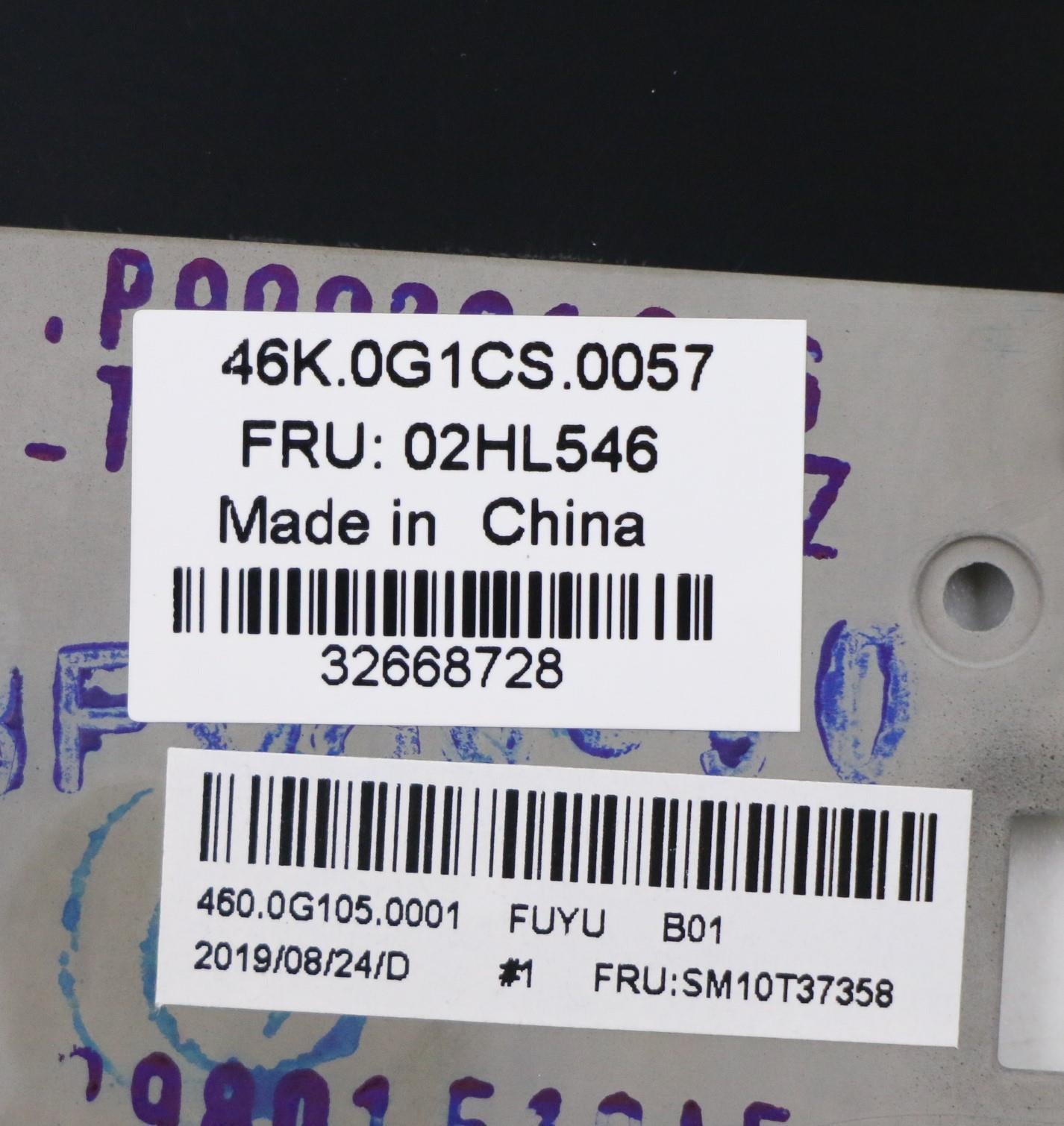 Lenovo Assembly C Cover Ww Ild Bk Chy - 02HL546
