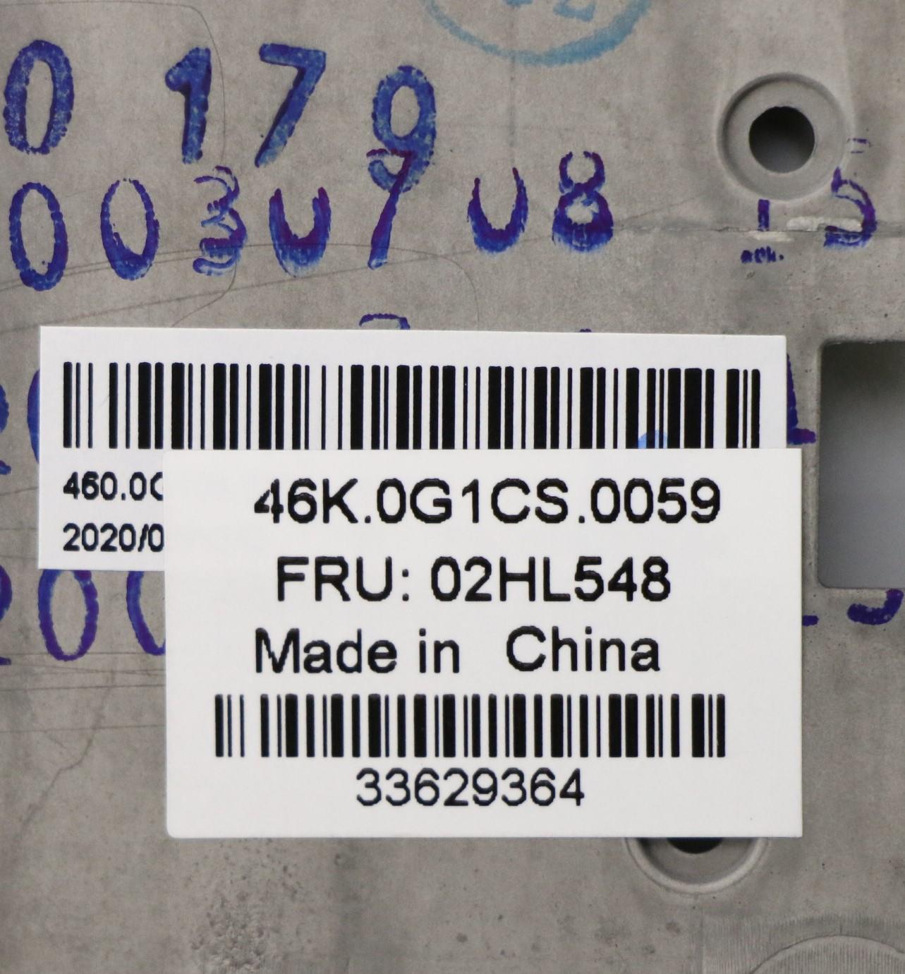 Lenovo Assembly C Cover Ww Bul Bk Chy - 02HL548