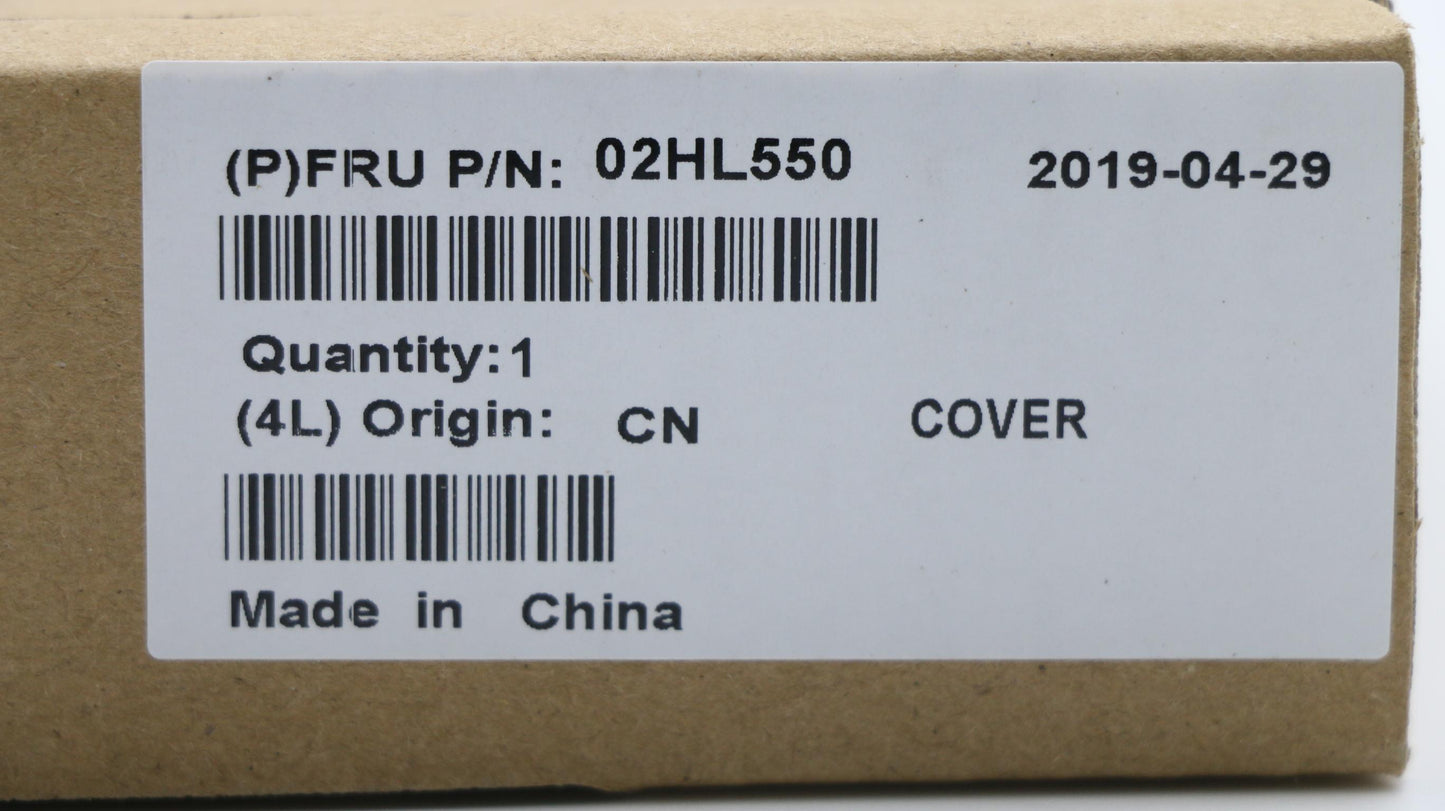 Lenovo Assembly C Cover Ww Jpn Bk Chy - 02HL550