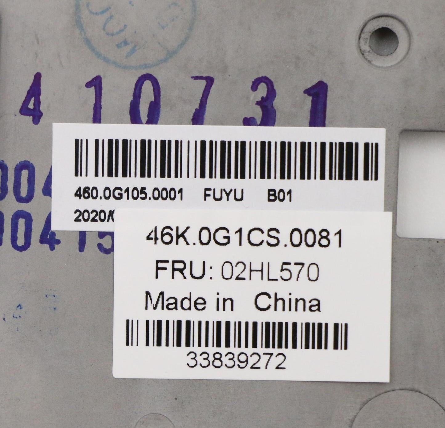 Lenovo Assembly C Cover Ww Nordic Bk - 02HL570