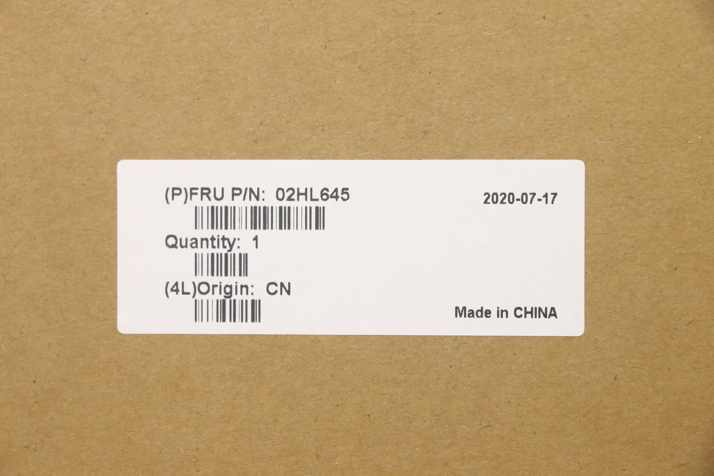 Lenovo Assembly C Cover Wl Eng Bk Ltn - 02HL645