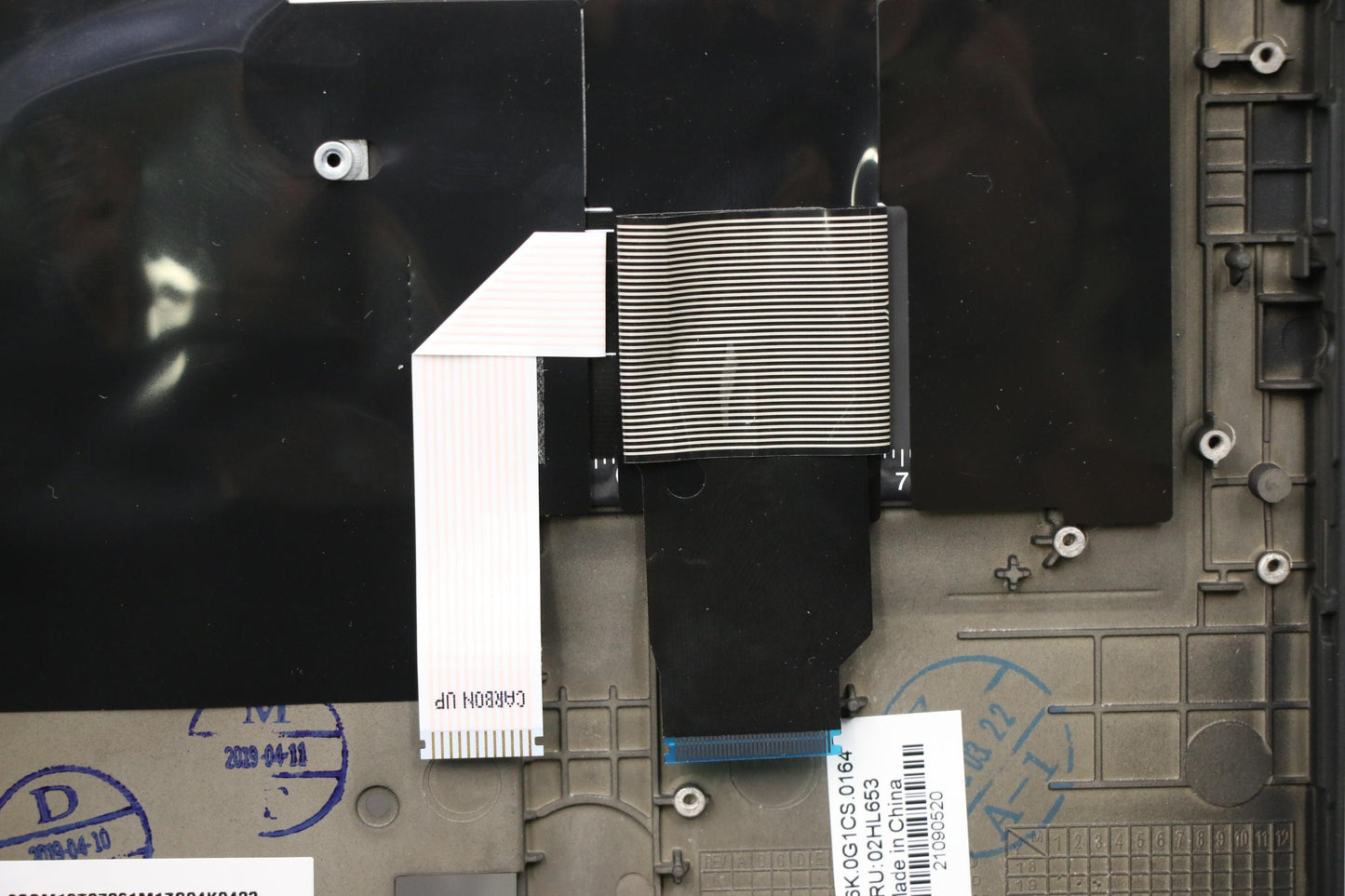 Lenovo Assembly C Cover Wl Bel Bk Ltn - 02HL653