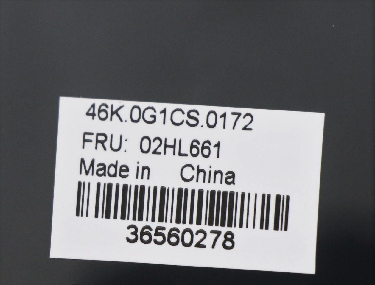 Lenovo Assembly C Cover Wl Fra Bk Ltn - 02HL661