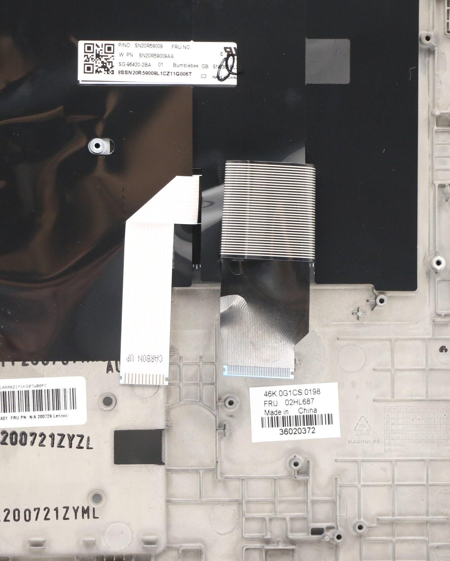 Lenovo Assembly C Cover Wl Uke Bk Ltn - 02HL687
