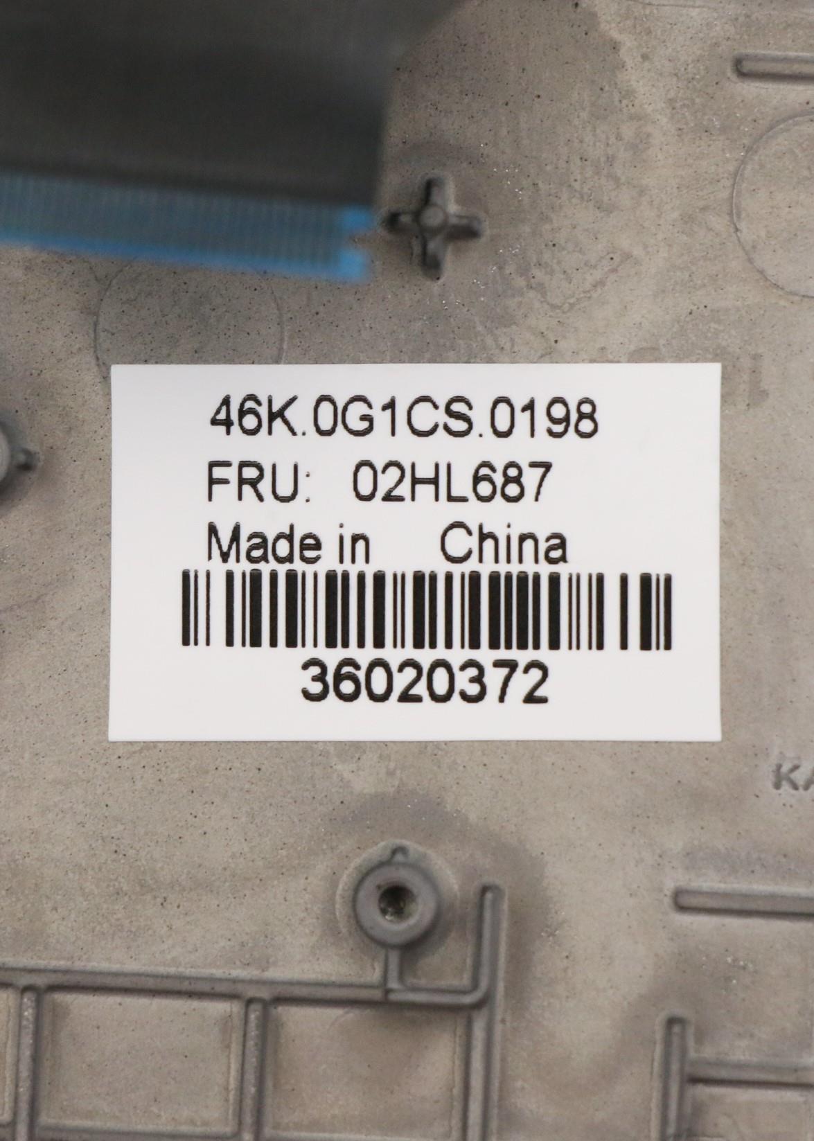 Lenovo Assembly C Cover Wl Uke Bk Ltn - 02HL687
