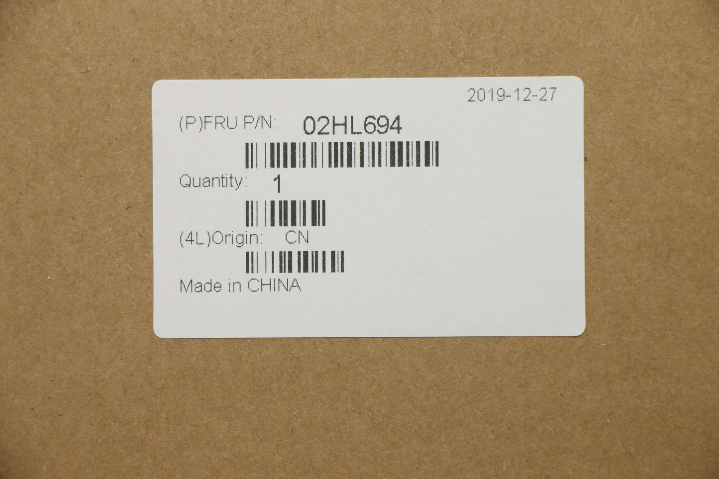 Lenovo Assembly C Cover Wl Jpn Bk Chy - 02HL694
