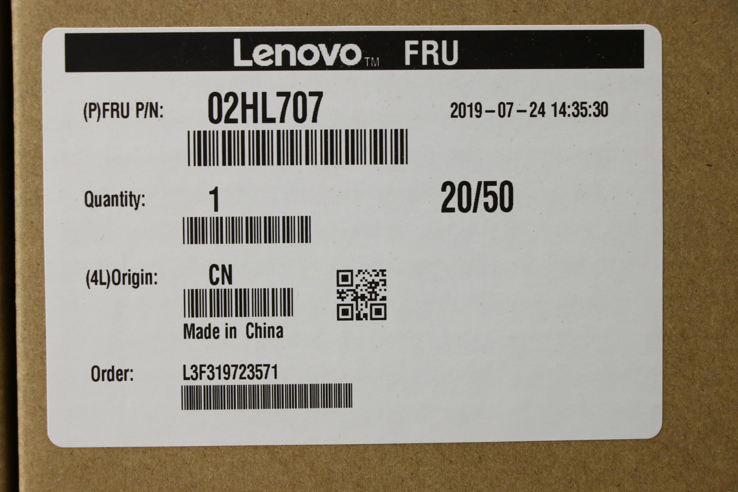 Lenovo (02HL707) - DISPLAY, 13.3", FHD, Anti-Glare, IPS, 300nit