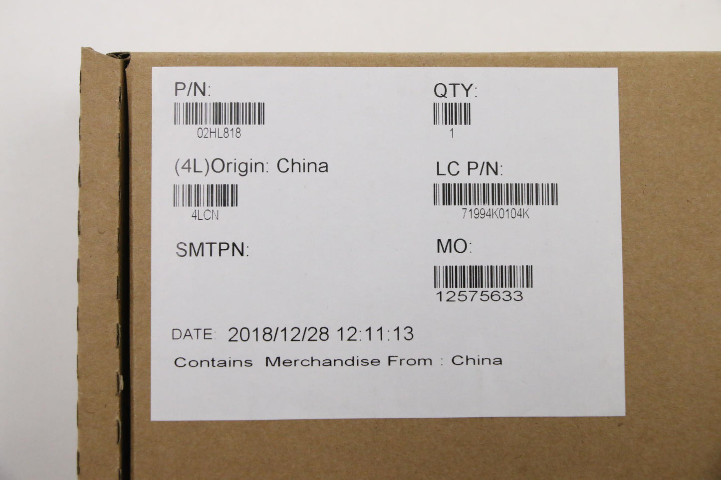 Lenovo Et481Mbi58250Unpdis8Gbnoknaytd - 02HL818