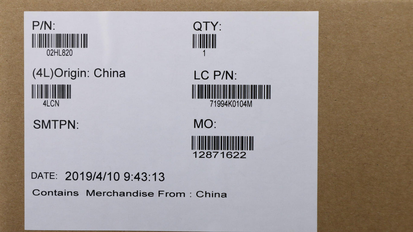 Lenovo Et481Mbi78550Unpuma8Gbwinnaytd - 02HL820