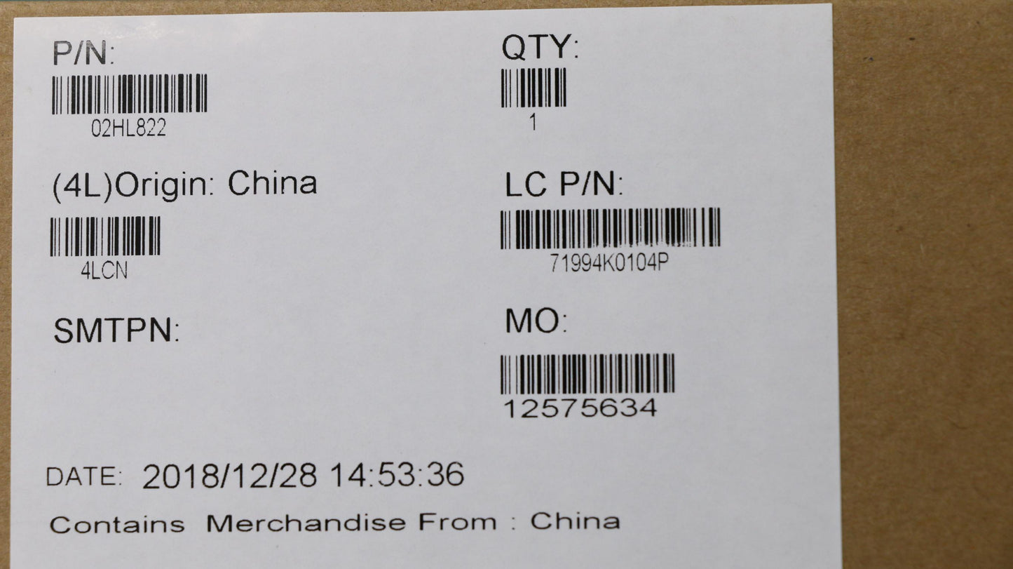 Lenovo Et481Mbi78550Unpuma8Gbnoknaytd - 02HL822