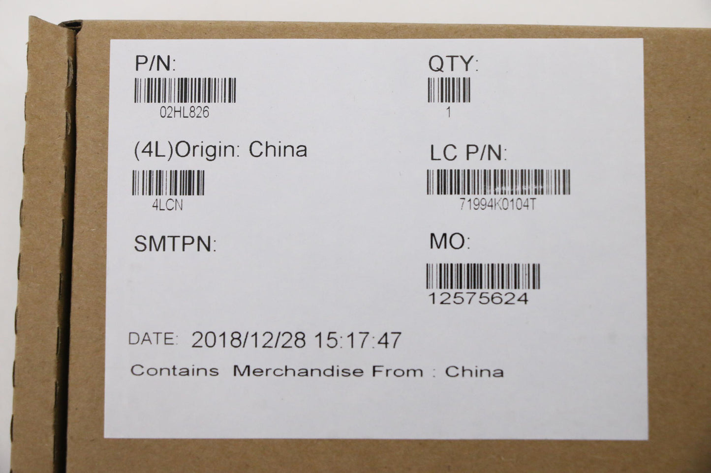 Lenovo Et481Mbi78550Unpdis8Gbnoknaytd - 02HL826