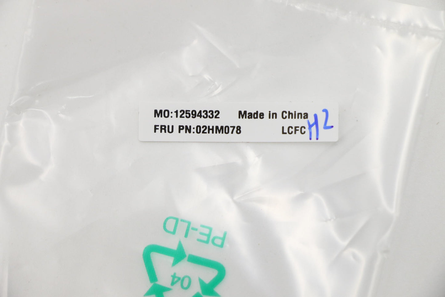 Lenovo R480 Model Name Label Myla - 02HM078