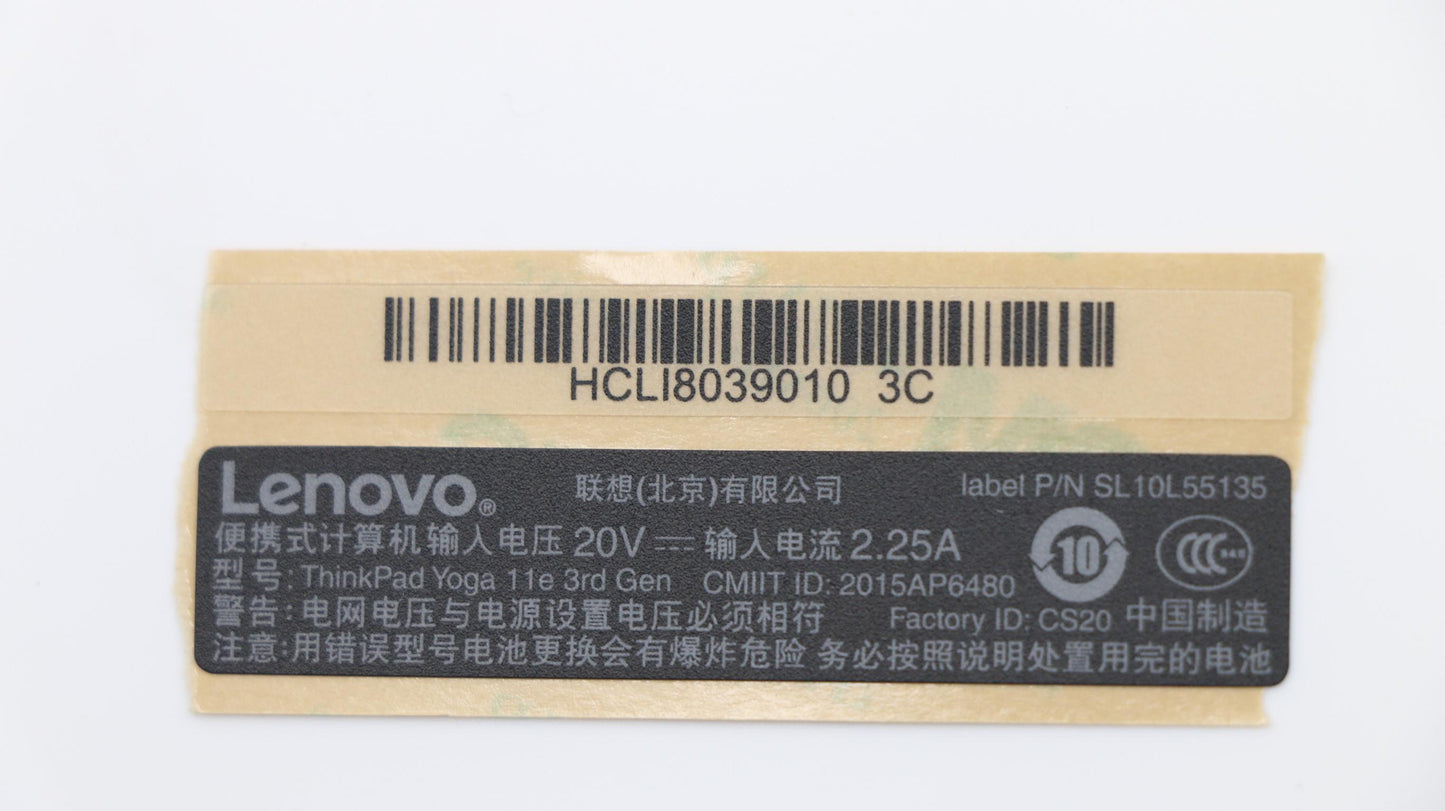Lenovo Newton Fru Label Kit - 02HM092