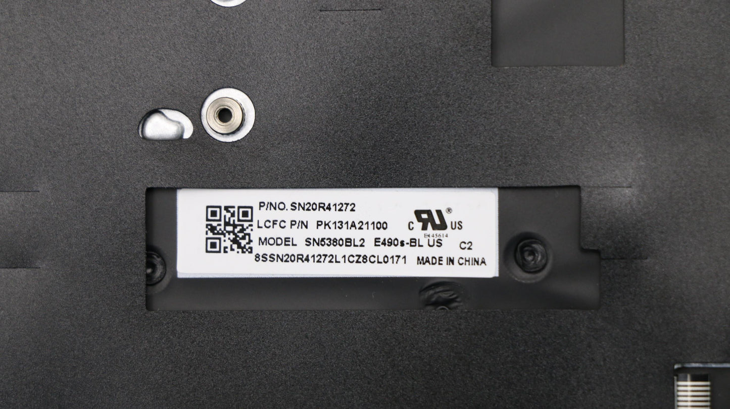 Lenovo Kbd Bezel Asm Us Eng Blk Bl Lt - 02HM108