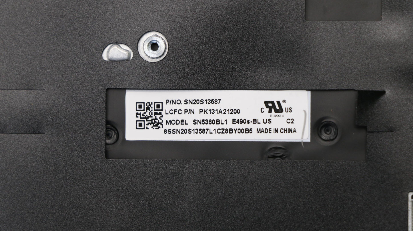 Lenovo Kbd Bezel Asm Us Eng Slv Bl Lt - 02HM118