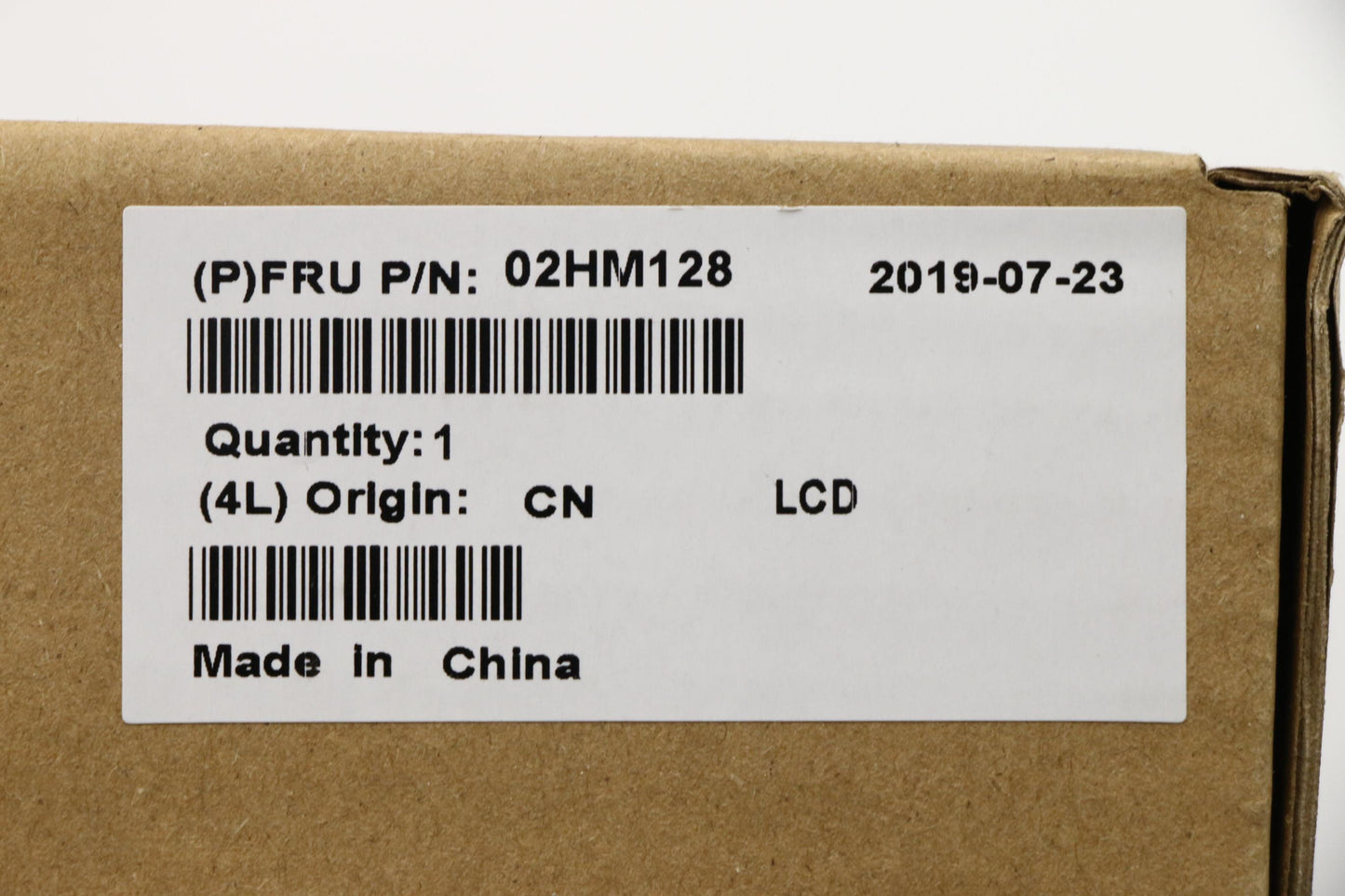 Lenovo Assembly Touch Lcd Module Bo - 02HM128