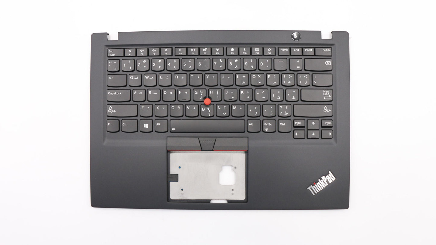 Lenovo Ft491 Log Up Assy W/Bl Kb Blk - 02HM201