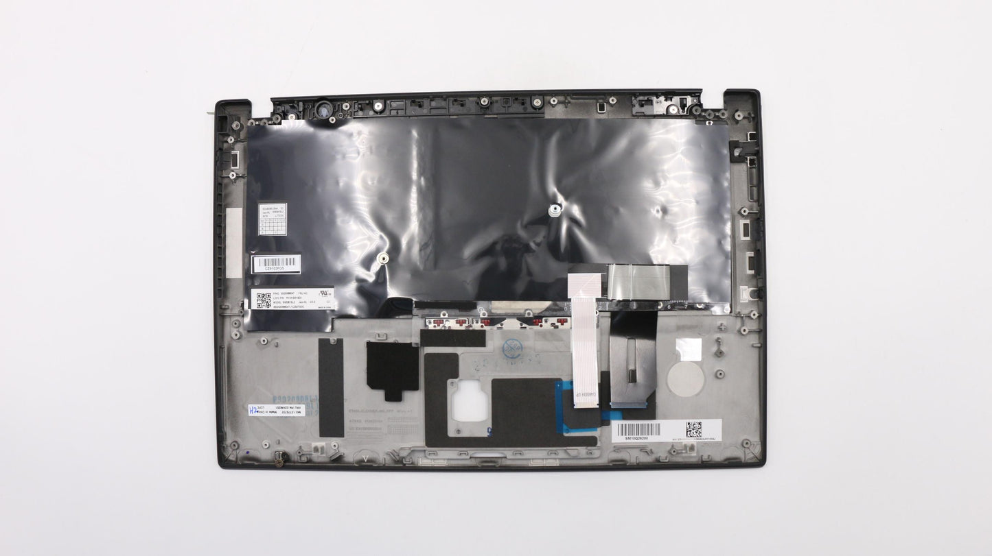 Lenovo Ft491 Log Up Assy W/Bl Kb Blk - 02HM201