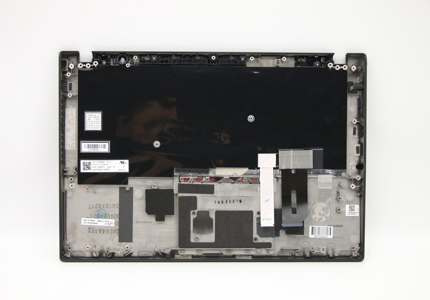 Lenovo Ft491 Log Up Assy W/Bl Kb Blk - 02HM202