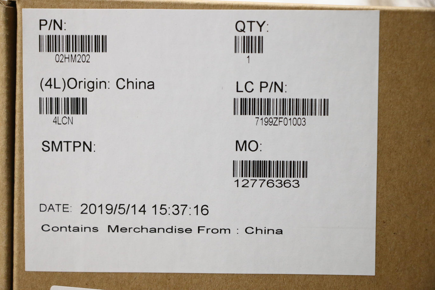 Lenovo Ft491 Log Up Assy W/Bl Kb Blk - 02HM202
