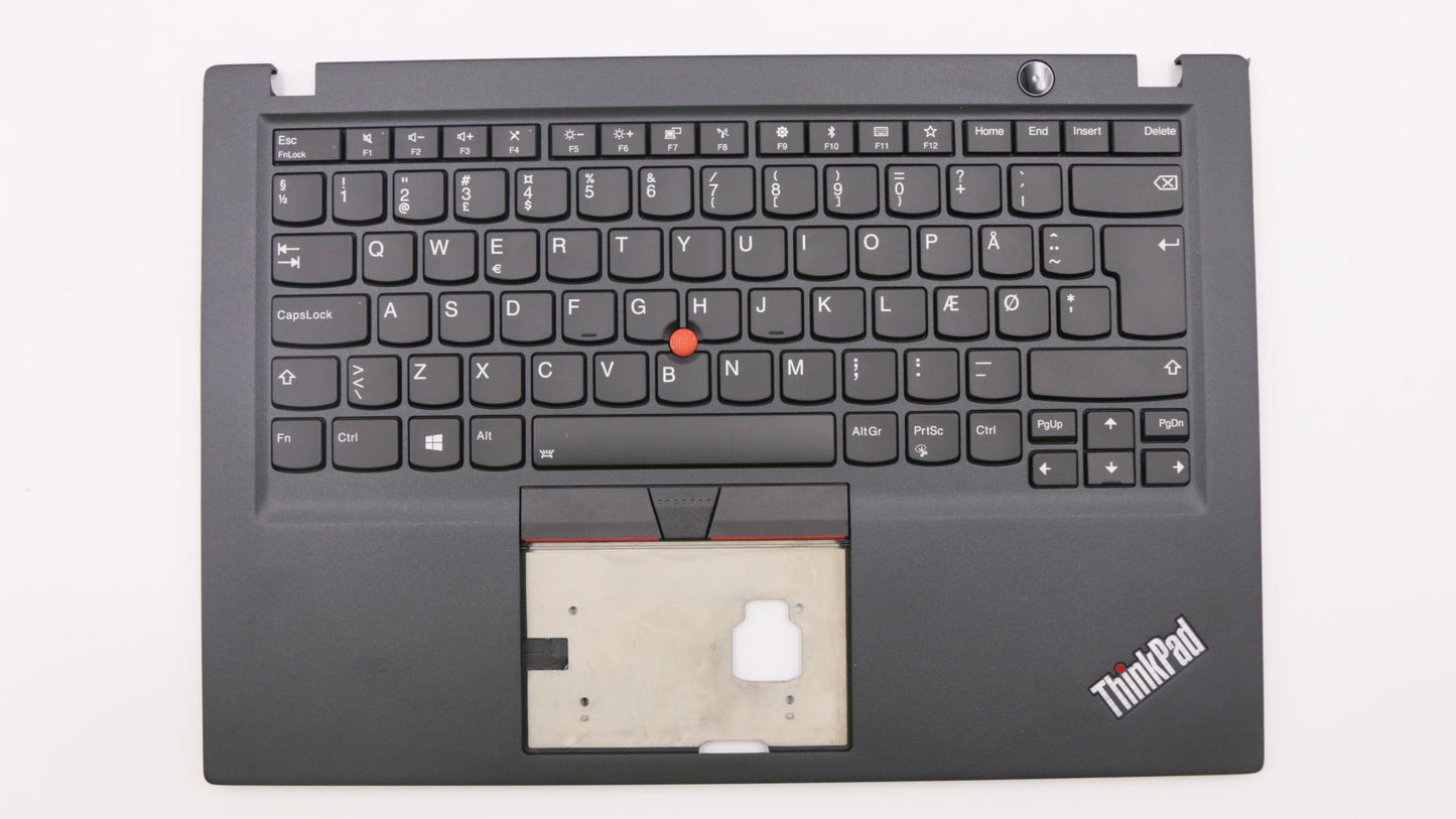 Lenovo Ft491 Log Up Assy W/Bl Kb Blk - 02HM207