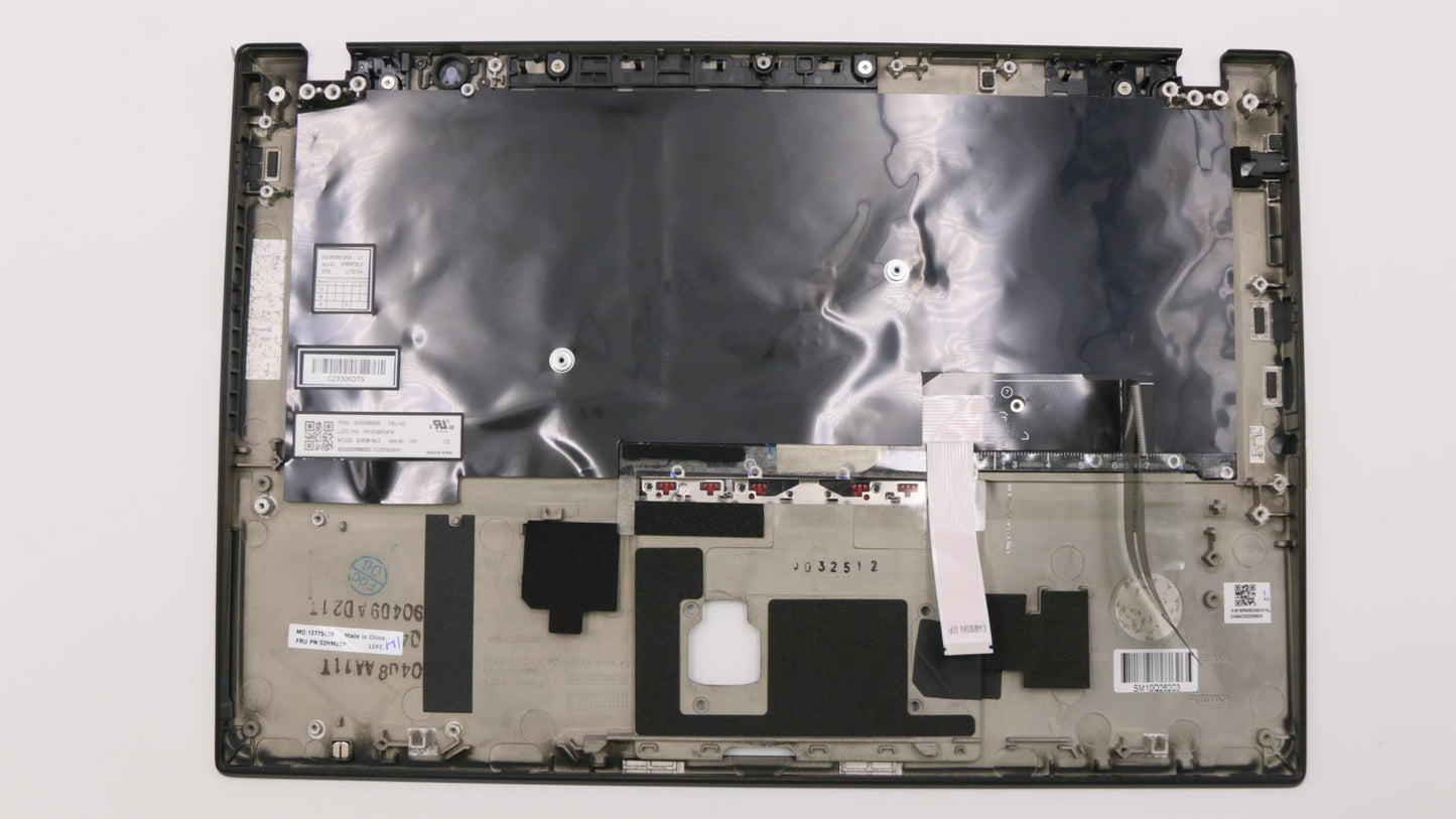Lenovo Ft491 Log Up Assy W/Bl Kb Blk - 02HM207