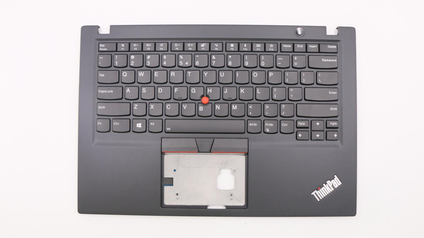 Lenovo Ft491 Log Up Assy W/Bl Kb Blk - 02HM210