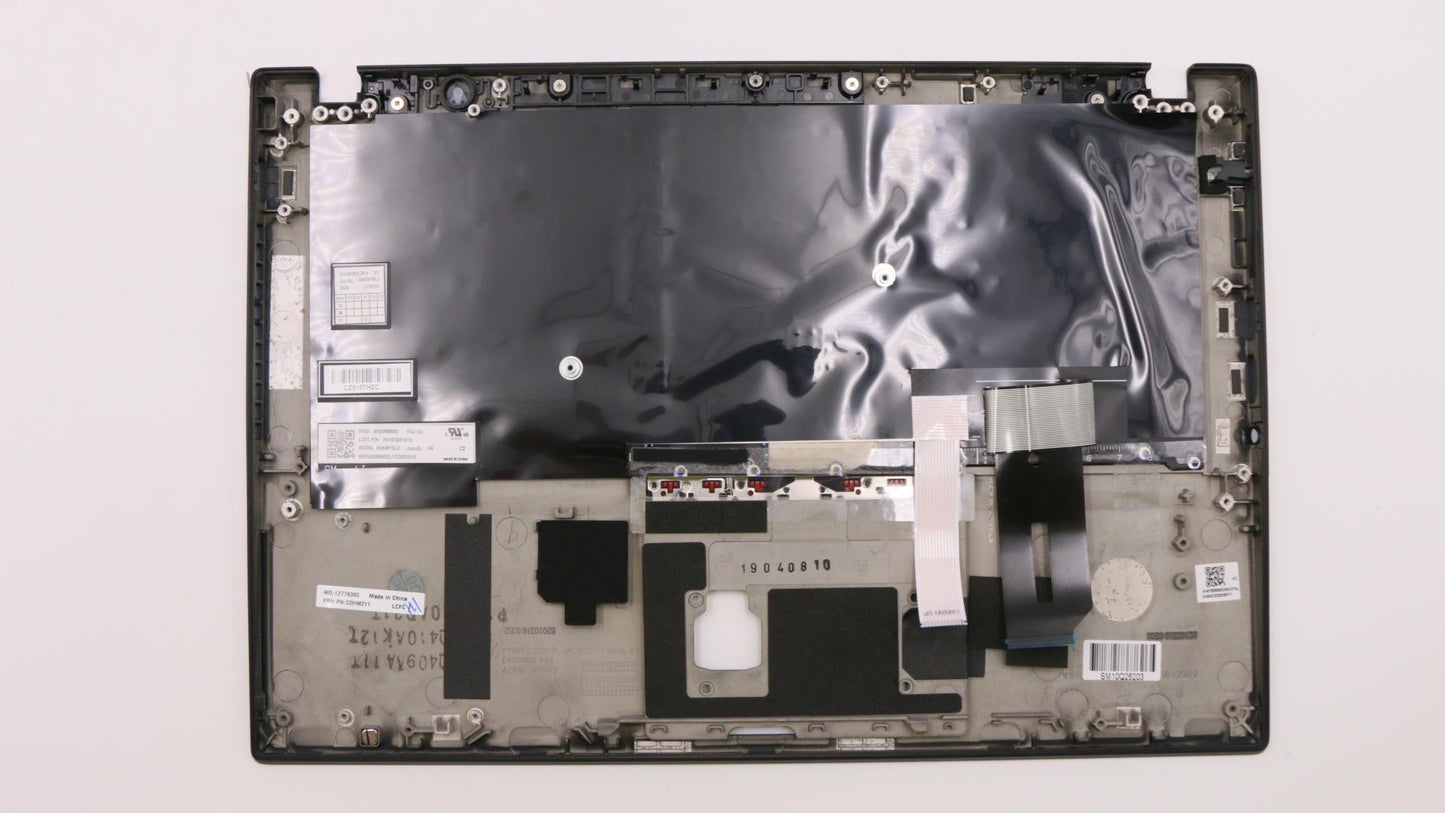 Lenovo Ft491 Log Up Assy W/Bl Kb Blk - 02HM211