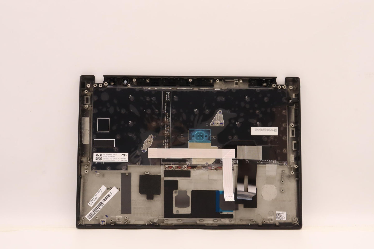 Lenovo Ft491 Log Up Assy W/Bl Kb Blk - 02HM215