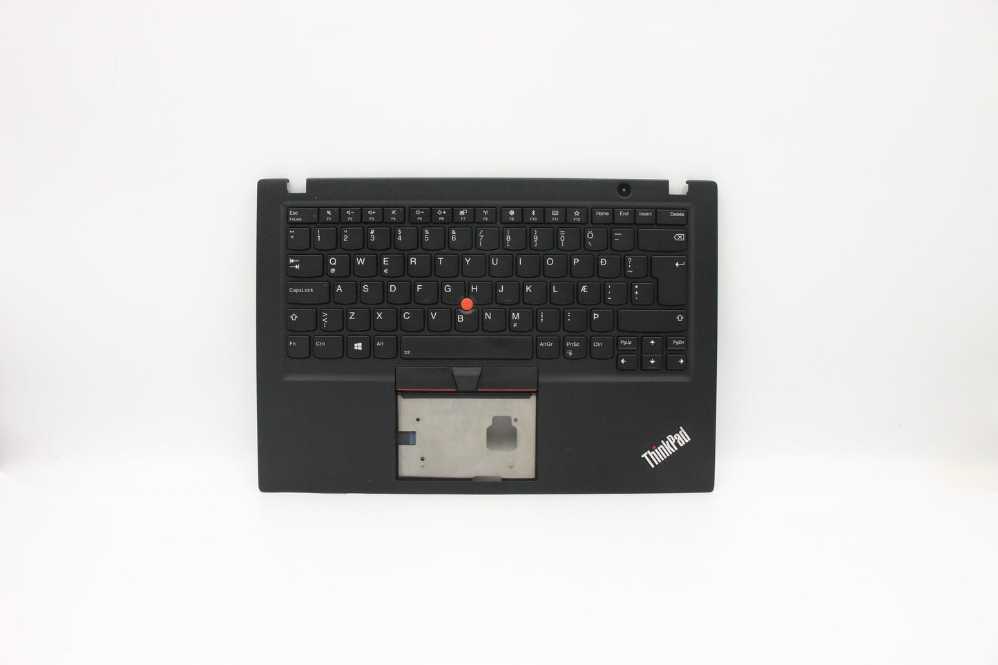 Lenovo Ft491 Log Up Assy W/Bl Kb Blk - 02HM217