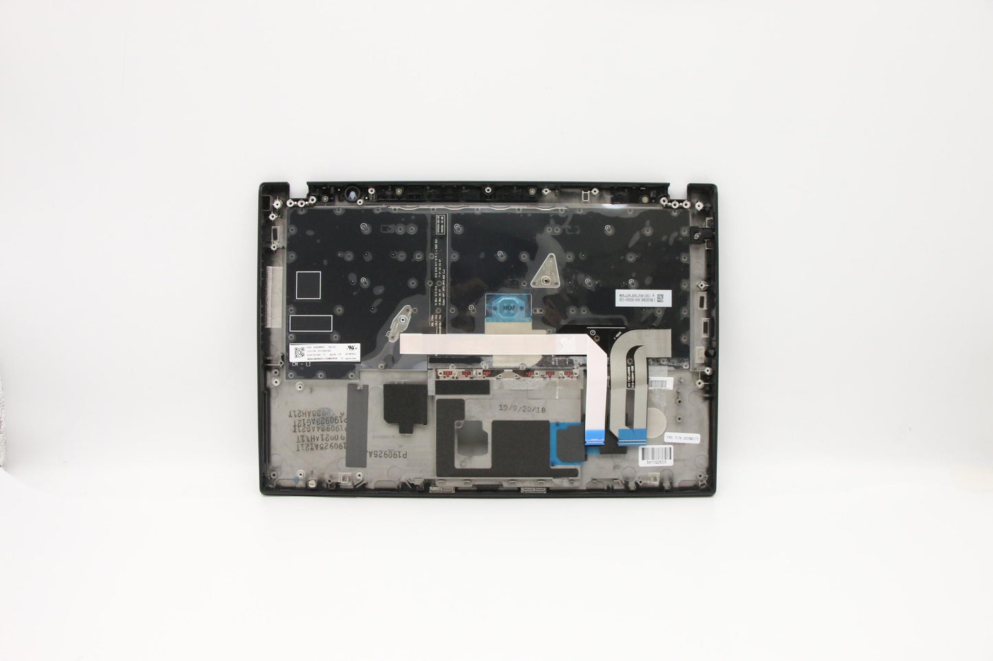 Lenovo Ft491 Log Up Assy W/Bl Kb Blk - 02HM217