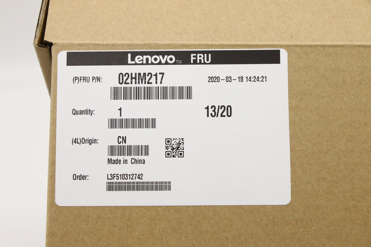 Lenovo Ft491 Log Up Assy W/Bl Kb Blk - 02HM217