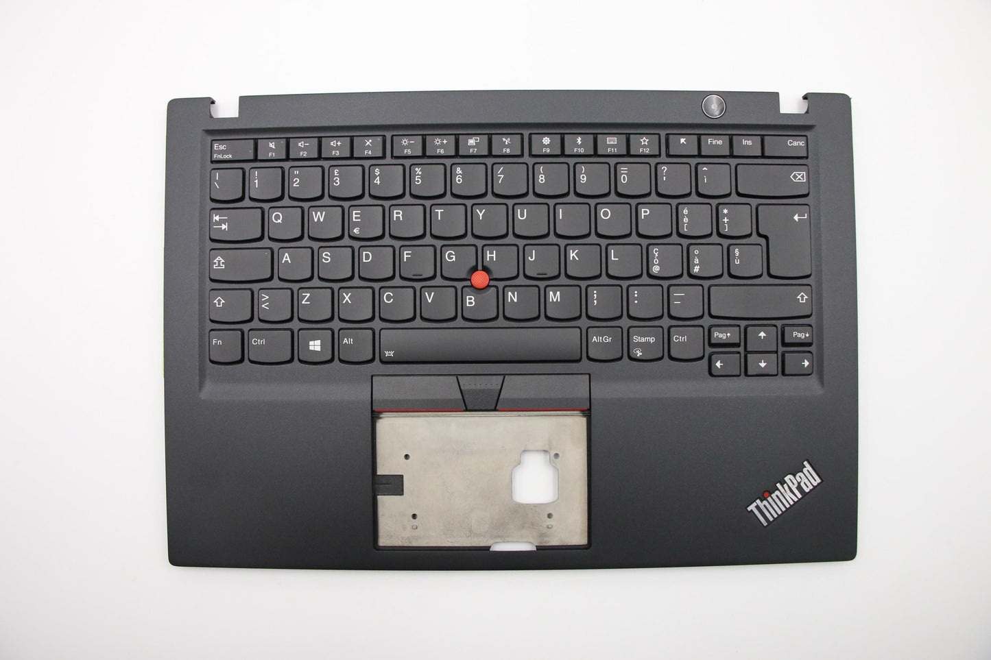 Lenovo Ft491 Log Up Assy W/Bl Kb Blk - 02HM219