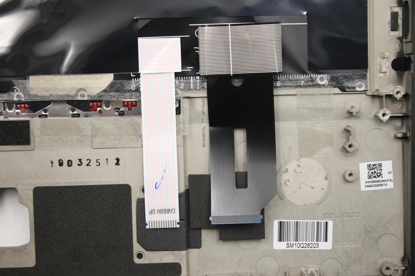 Lenovo Ft491 Log Up Assy W/Bl Kb Blk - 02HM219