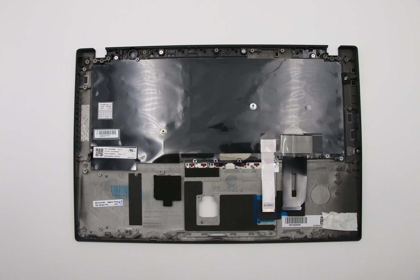 Lenovo Ft491 Log Up Assy W/Bl Kb Blk - 02HM221