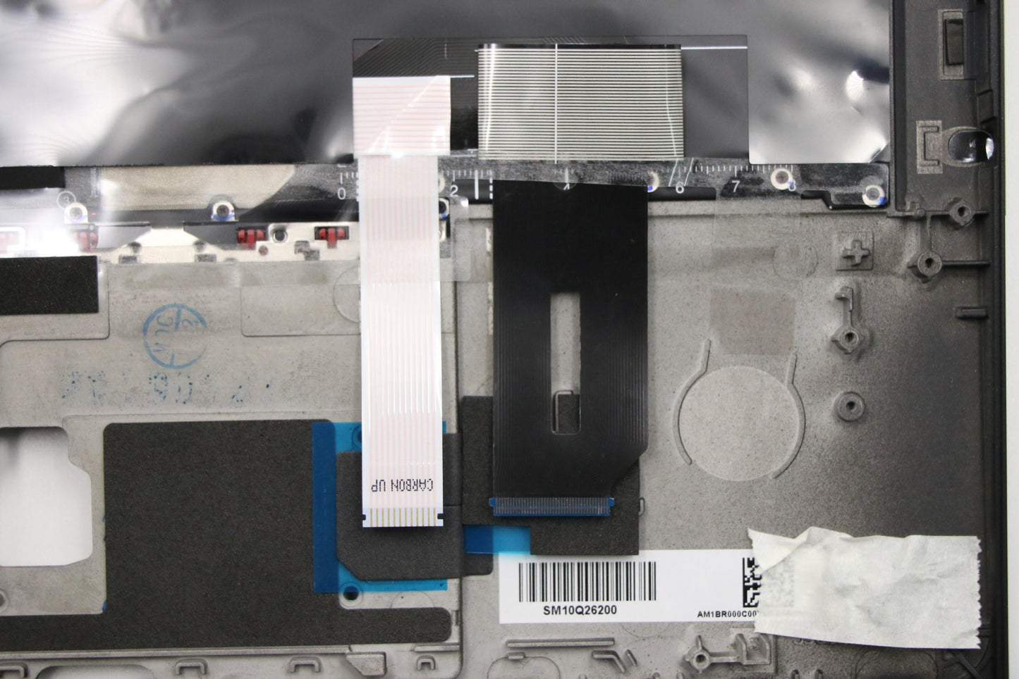 Lenovo Ft491 Log Up Assy W/Bl Kb Blk - 02HM221