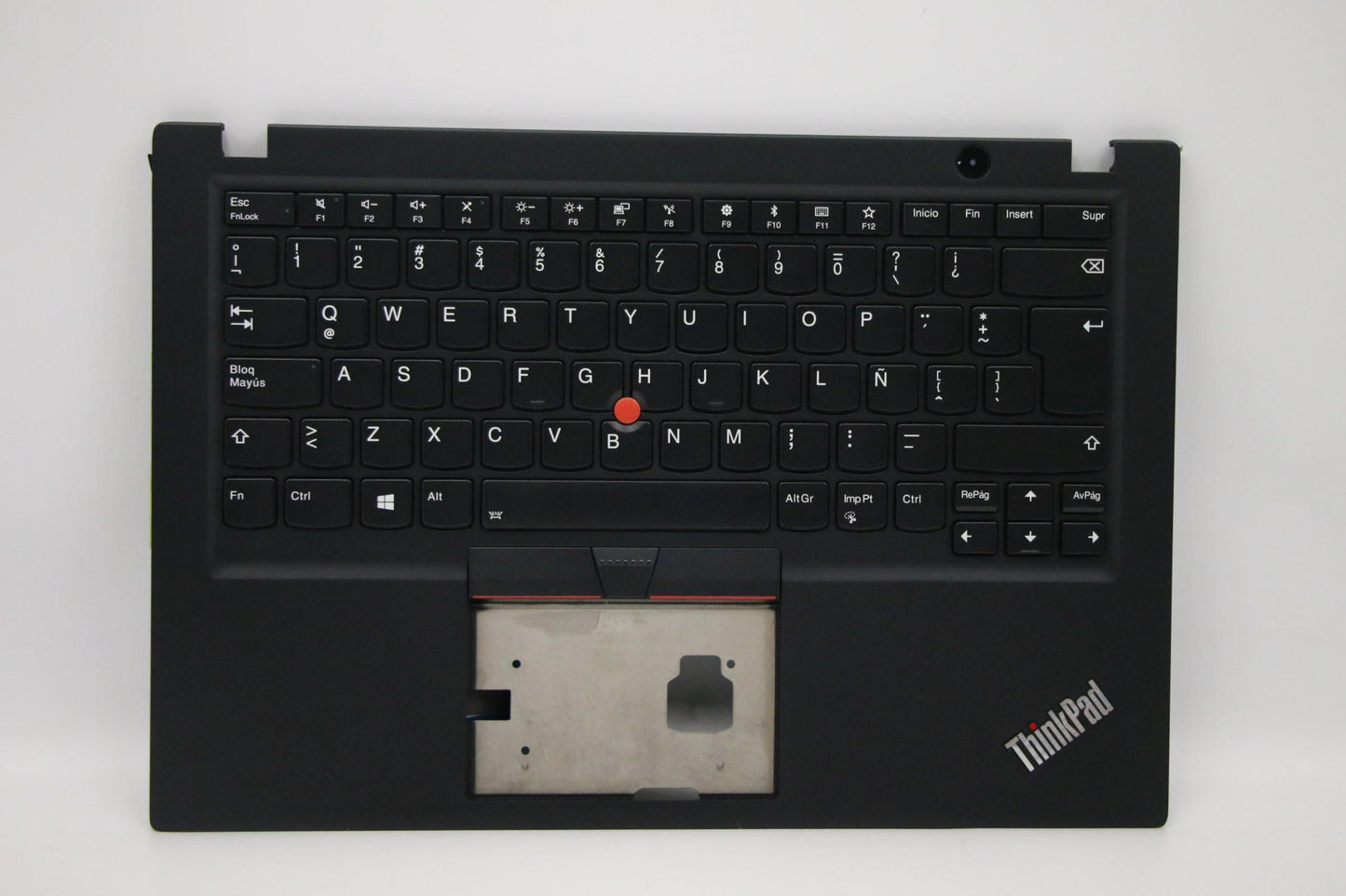 Lenovo Ft491 Log Up Assy W/Bl Kb Blk - 02HM222