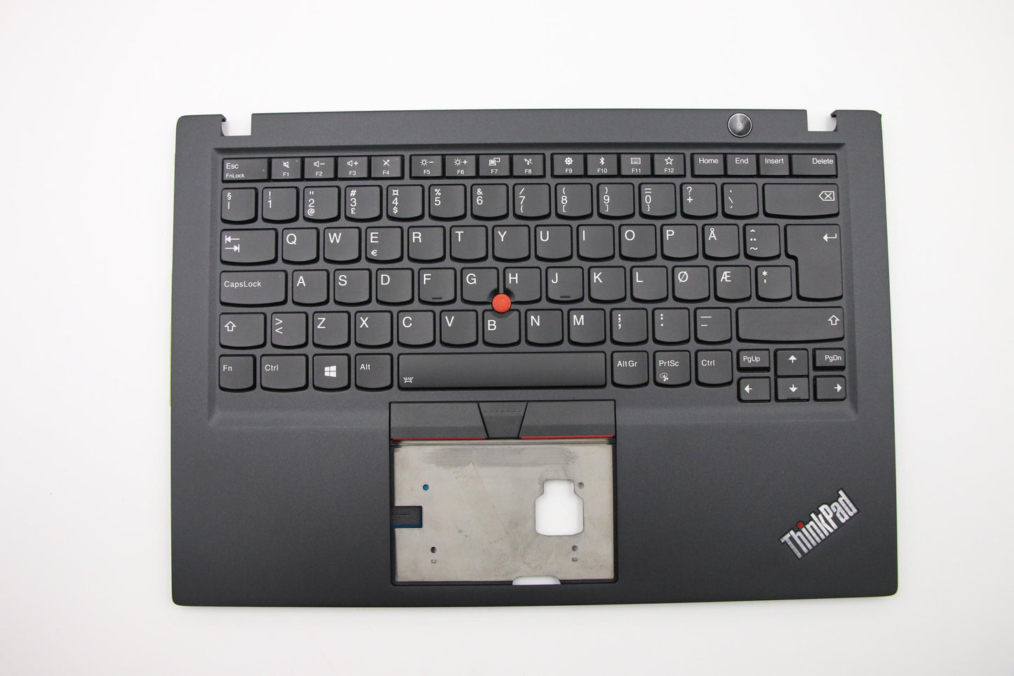 Lenovo Ft491 Log Up Assy W/Bl Kb Blk - 02HM223