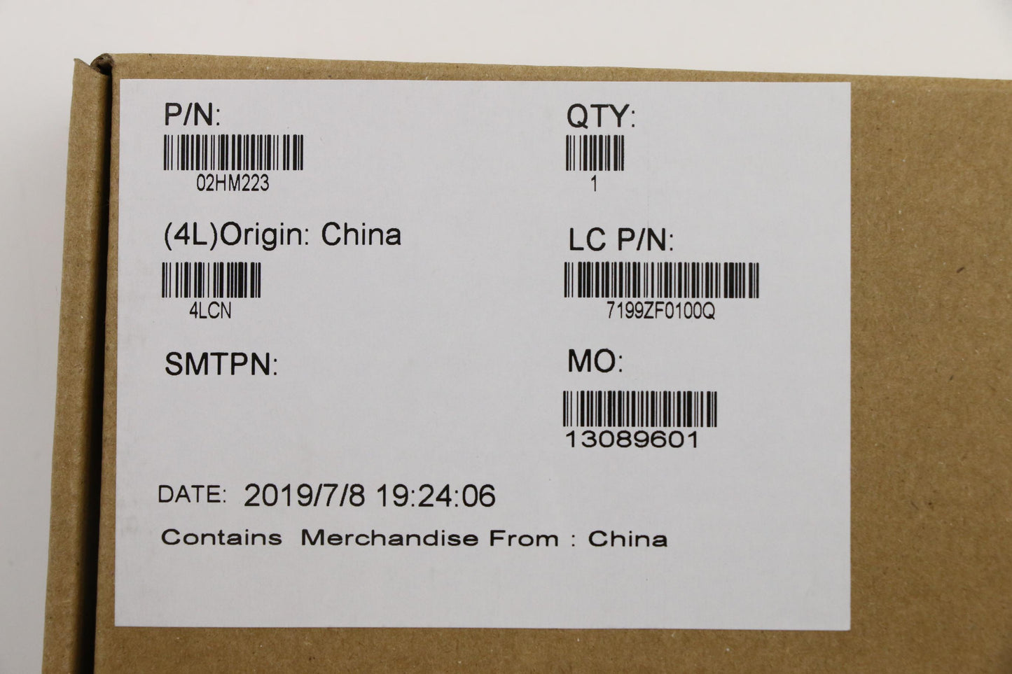Lenovo Ft491 Log Up Assy W/Bl Kb Blk - 02HM223